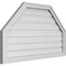 Ekena Millwork Octagonal Top Surface Mount PVC Gable Vent w/ 2"W x 1-1/2"P Brickmould Frame, 40"W x 24"H GVPOT40X2402SF - alternate 4